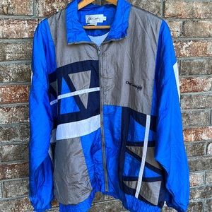 Oleg Cassini vintage 90s windbreaker size xl